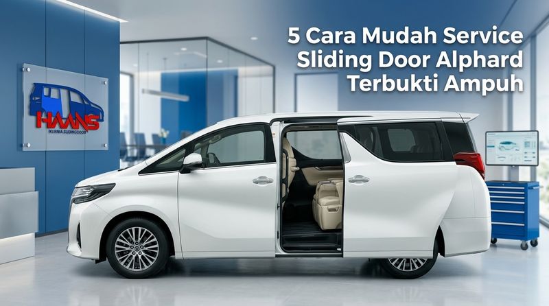 service sliding door alphard - 1