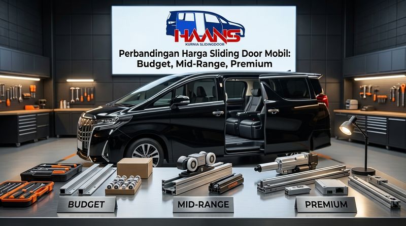 Perbandingan harga sliding door mobil di bengkel spesialis