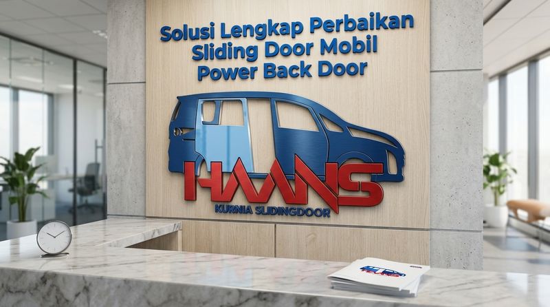 perbaikan sliding door mobil
