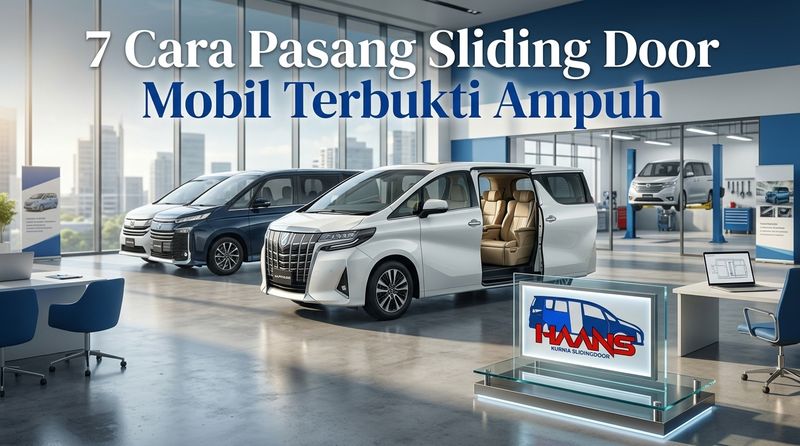 pasang sliding door mobil - 3