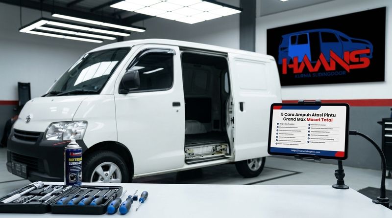 5 Cara Ampuh Atasi Pintu Grand Max Macet Total - 3