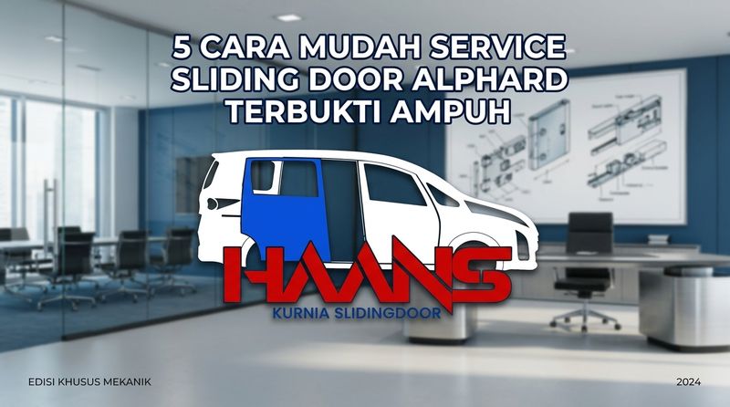 service sliding door alphard - 3