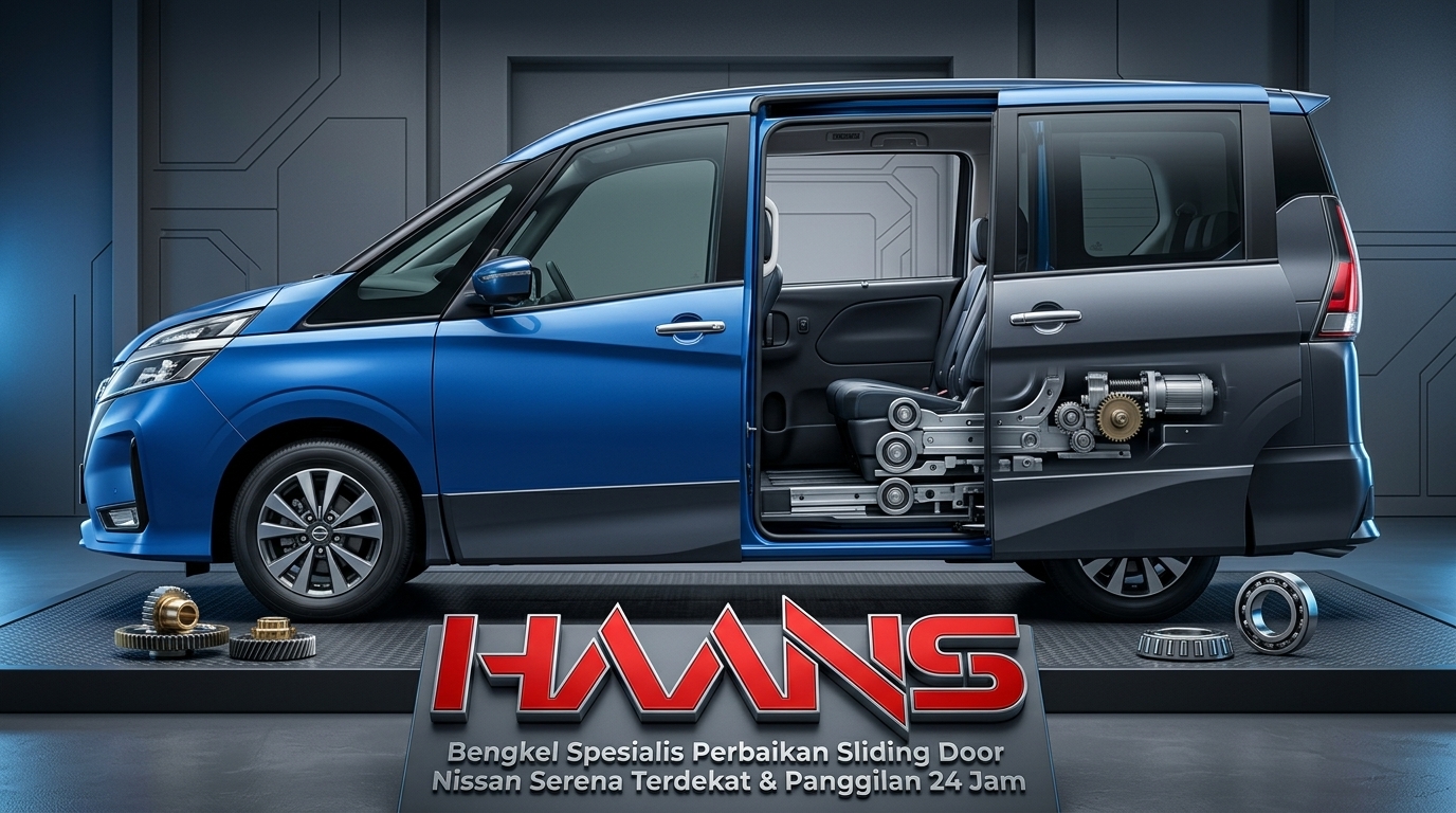 sliding door nissan serena Gambar 1