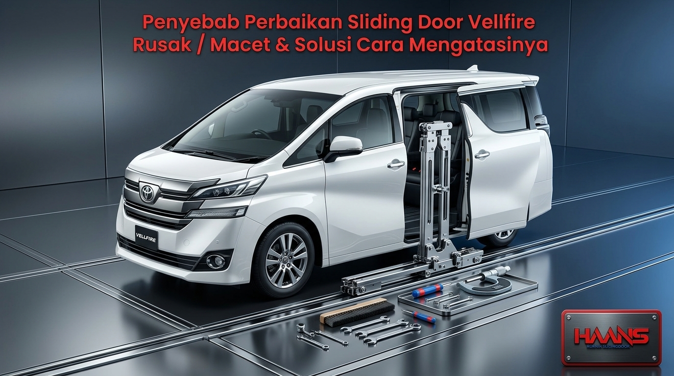 perbaikan sliding door vellfire Gambar 1