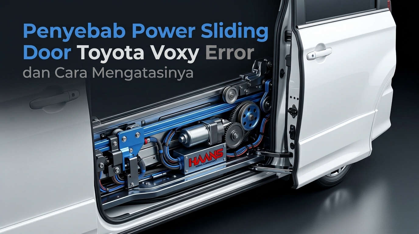 Perbaikan Power Sliding Door Toyota Voxy - Diagnosa Masalah