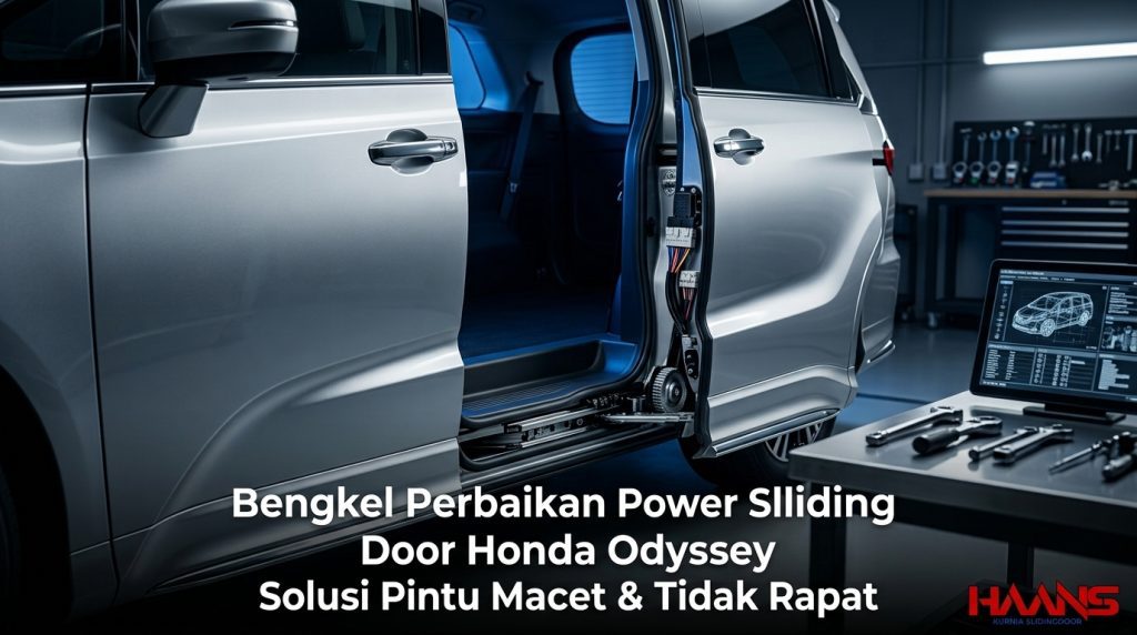 Bengkel spesialis servis sliding door honda odyssey profesional bergaransi