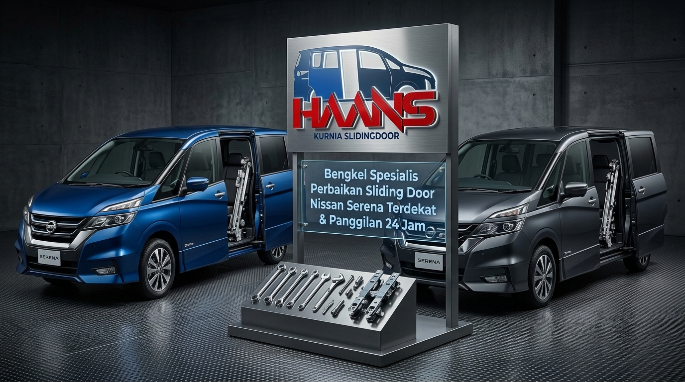 sliding door nissan serena Gambar 2