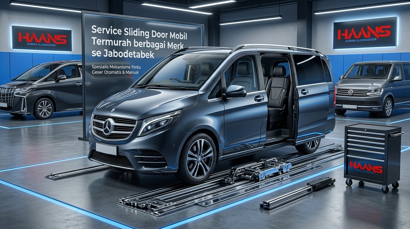 service sliding door mobil termurah Gambar 2