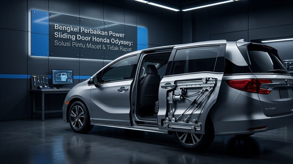 Pemeriksaan mendalam komponen roller dan kabel sliding door honda odyssey