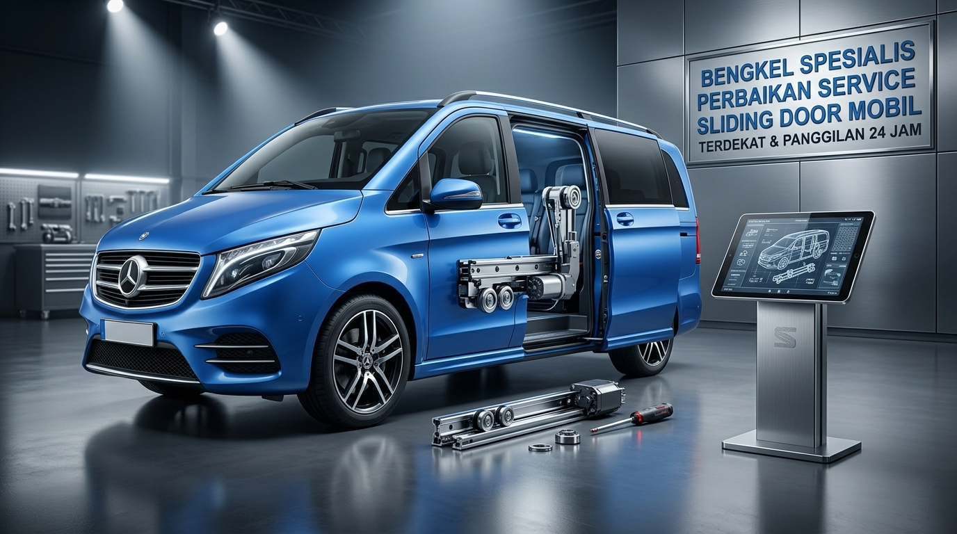 service sliding door mobil Gambar 3