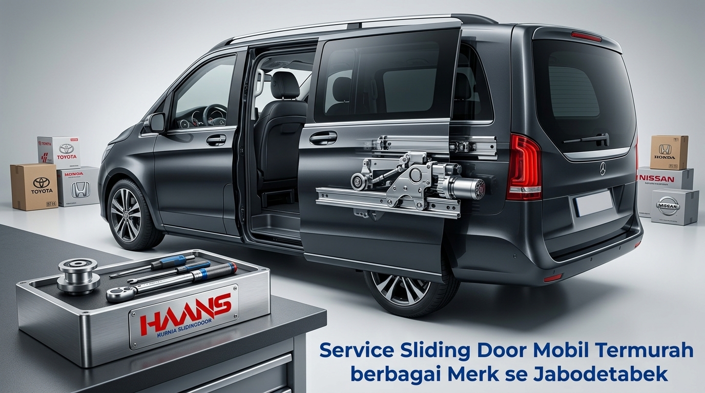 service sliding door mobil termurah Gambar 3