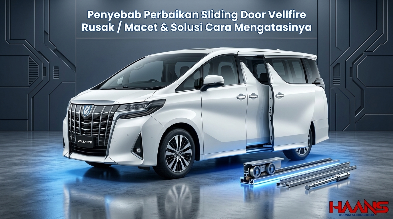 perbaikan sliding door vellfire Gambar 3