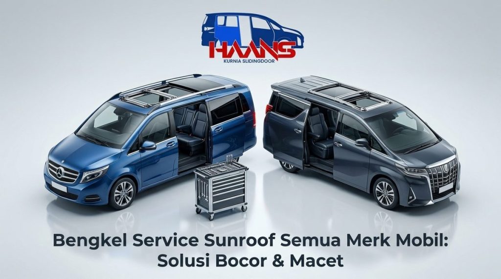 Bengkel spesialis service sunroof terpercaya panggilan 24 jam
