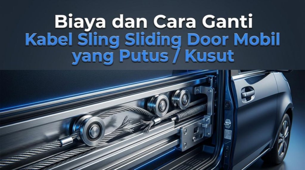 biaya ganti sling sliding door mobil Gambar 1