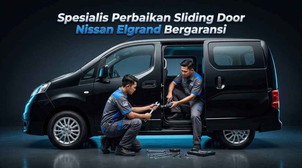 perbaikan sliding door nissan elgrand Gambar 1
