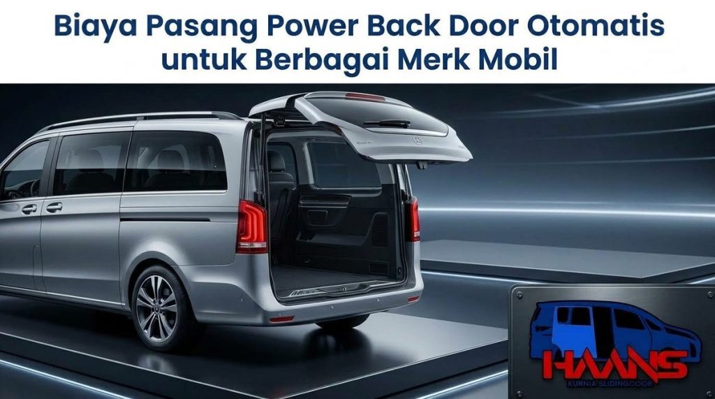 Pemasangan power back door mobil profesional