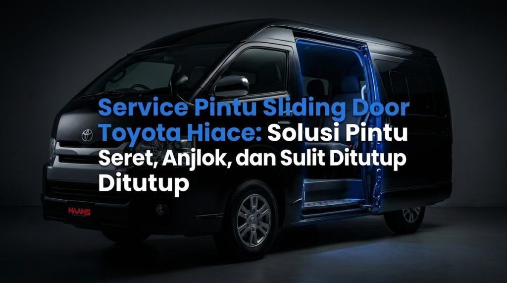 service sliding door hiace Gambar 3